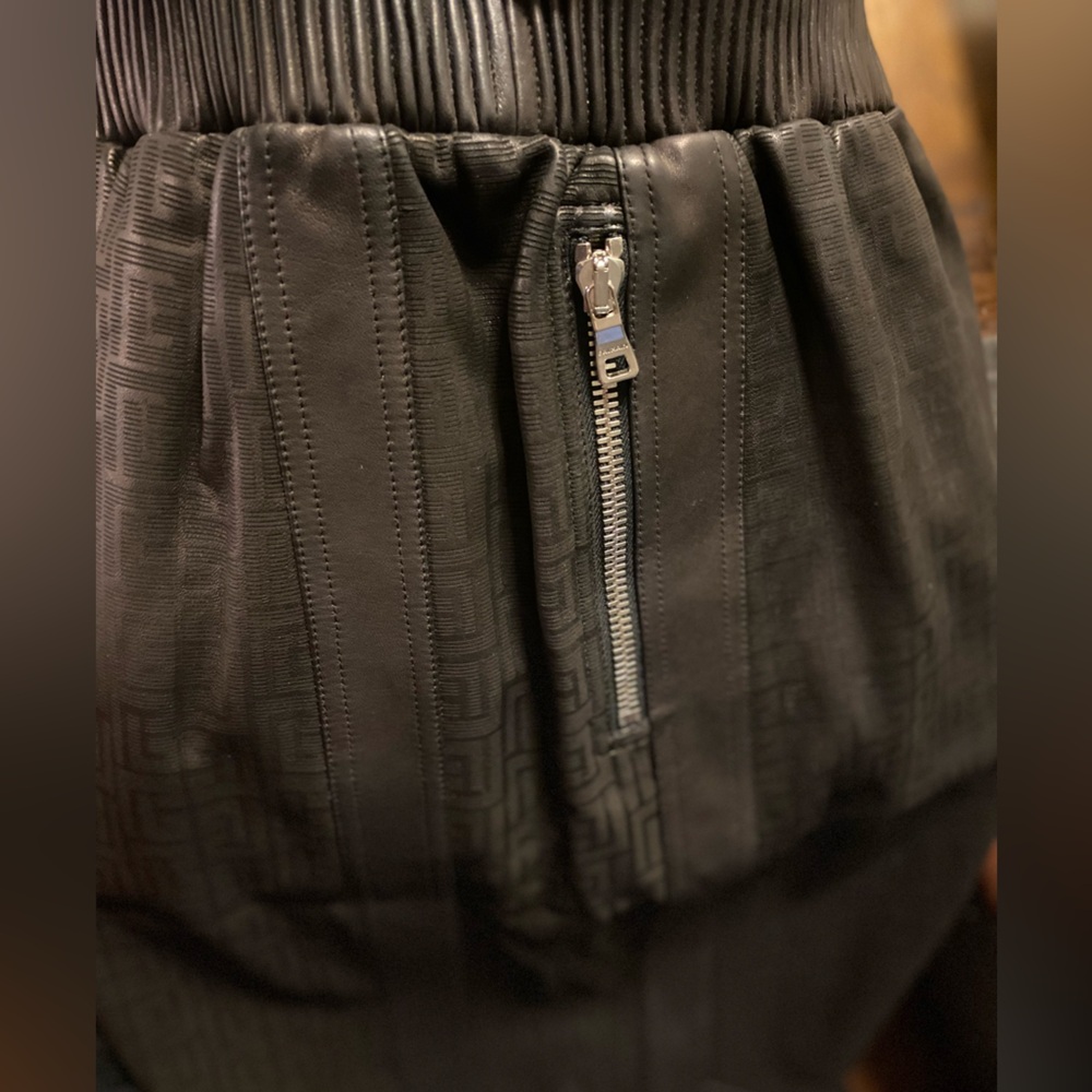 Balmain Monogram Leather Shorts - Picture 12 of 12